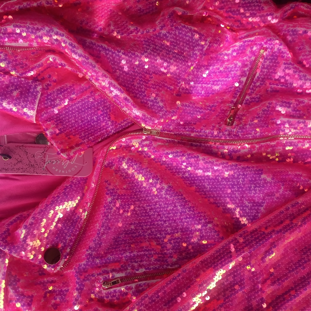 Neon Bandita Moto Jacket